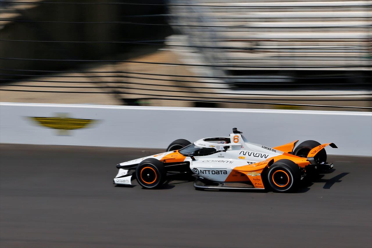 Felix Rosenqvist - Indianapolis 500 Practice - By: Paul Hurley -- Photo by: Paul Hurley